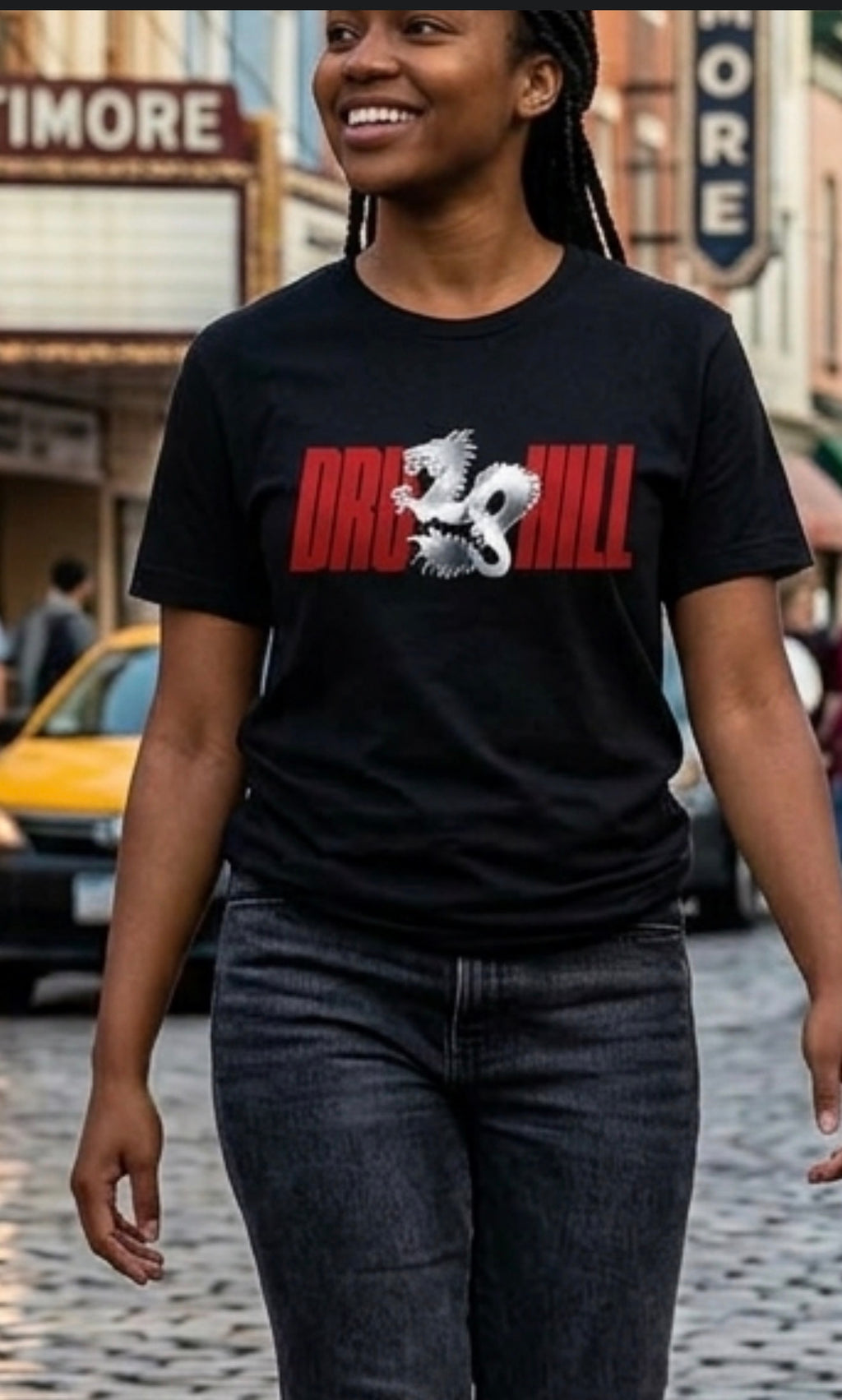 DRU HILL LOGO TEE SHIRT